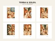 Terra & Soleil — aperçu des six œuvres de la collection